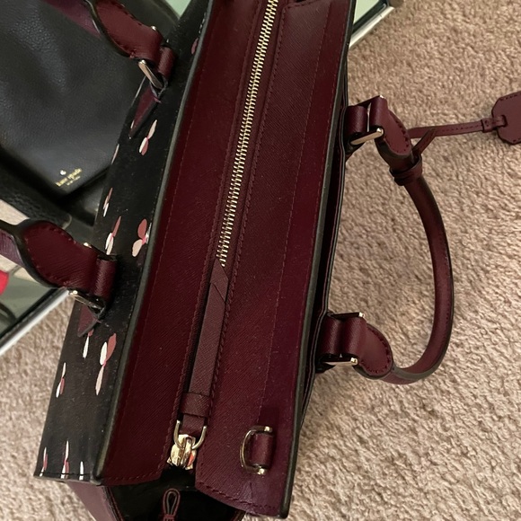 Kate Spade floral “doggie” bundle (6) Tote satchel floral - Picture 8 of 15